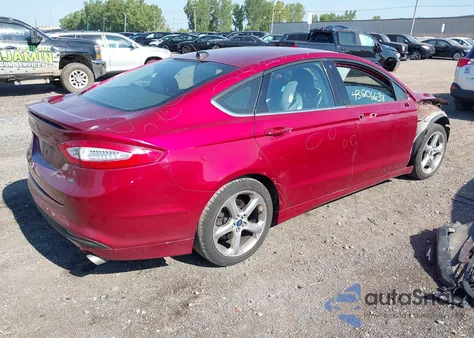 2014 Ford Fusion Se from USA, damaged, VIN 3FA6P0H7XER387953